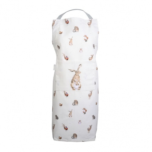 Wrendale Designs Woodlanders Hare Cotton Adults Apron