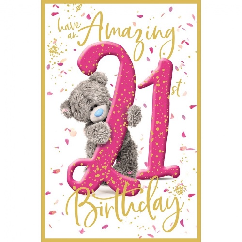 Me to You Amazing  21st Birthday Card