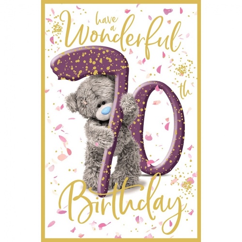 Me to You Wonderful 70th Birthday Card