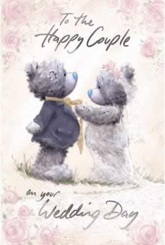 Me to You To the Happy Couple Wedding Day Card