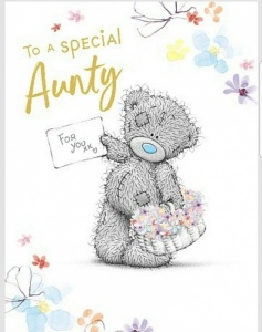 Me to You Tatty Teddy - Special Aunty Birthday Card
