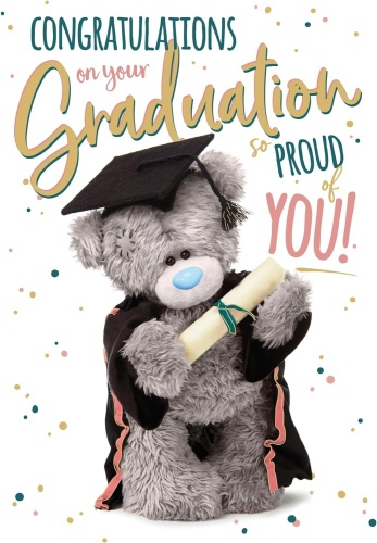 Me to You Tatty Teddy Congratulations On your Graduation Card