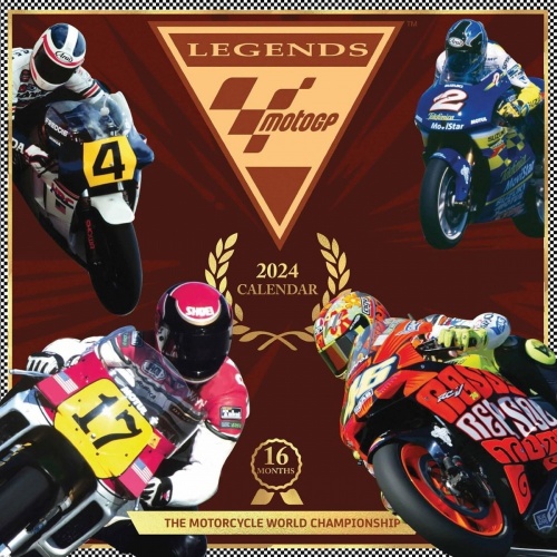 Moto GP Legends Official 2024 Calendar