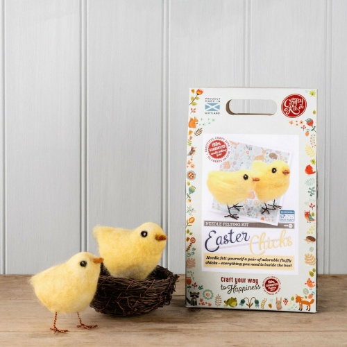 Chirpy Chicks Needle Felting Kit by The Crafty Kit Company