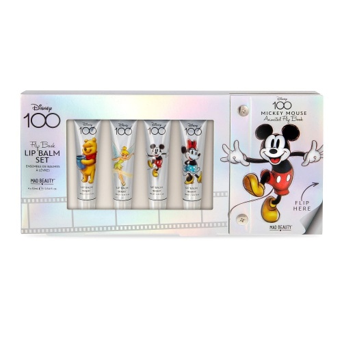 Mad Beauty Disney 100 Years Of Wonder 4 piece Lip Balm Set