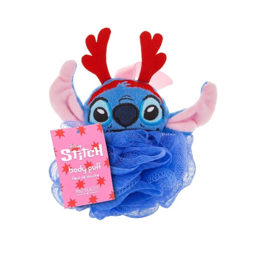Disney Stitch Christmas Body Puff  Exfoliator - Lilo & Stitch