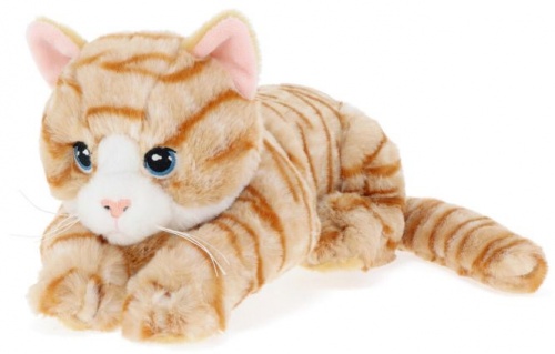 Keel Toys Keeleco Cuddle Cat Kitten Plush Soft Toy 22cm Ginger