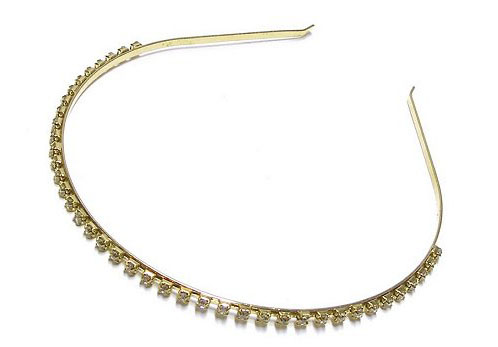 Gold Crystal Headband