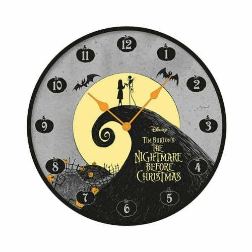 Disney The Nightmare Before Christmas Jack and Sally Wall Clock