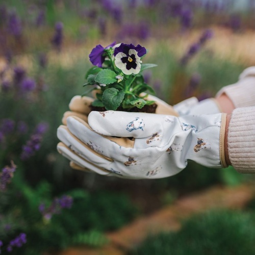Wrendale Designs Gardening Gloves Dogs  Blooming With Love
