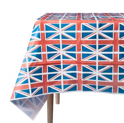 Union Jack Paper Tablecover Size 2.6 x 1.4m