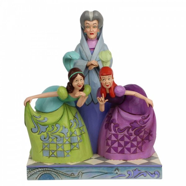 Disney Traditions Terrible Tremaines Lady Tremaine, Anastasia & Drizell Figurine