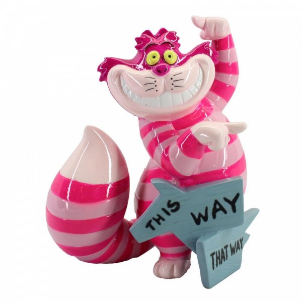 Disney Showcase This Way, That Way Cheshire Cat Figurine - Alice in Wonderland