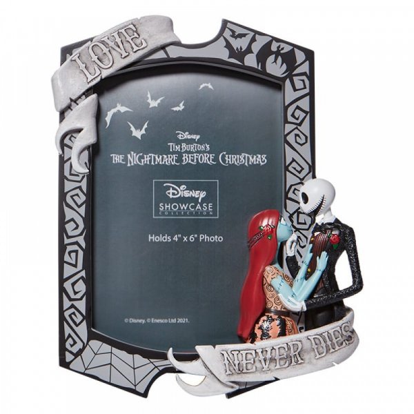 Disney Showcase The Nightmare Before Christmas Jack and Sally Picture Frame