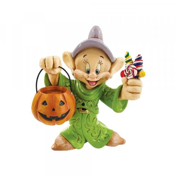 Disney Traditions Cheerful Candy Collector - Dopey Trick-or-Treating Figurine