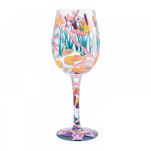 Dragonfly Magic Wine Glass - Gift Boxed