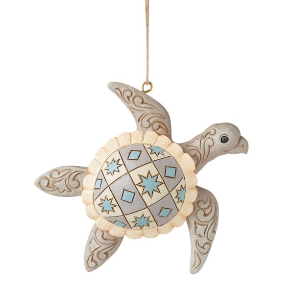 Jim Shore Heartwood Creek Sea Turtle Hanging Ornament