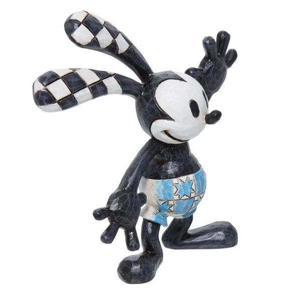 Disney Traditions Oswald Rabbit Mini Figurine - threelittlebears.co.uk