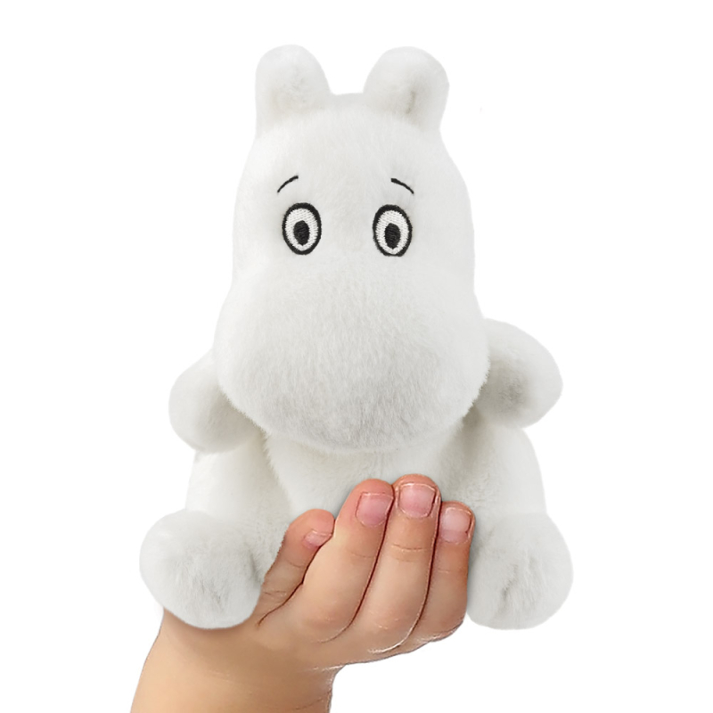 Moomin Little My Soft Plush Toy – 6.5 Inch – Officially Licensed Moomin Character – Red Dress & Bow - View #7