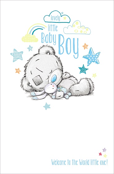 Me To You Baby Boy Card 