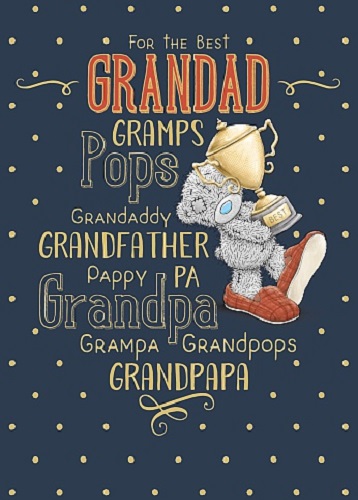 Me To You - For the Best Grandad Father's Day Card