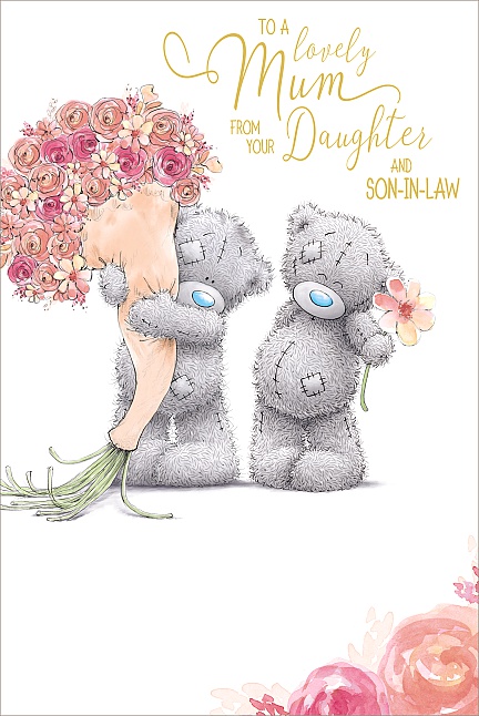 Me to You Tatty Teddy Mum From Daughter And Son In Law Mother's Day Card