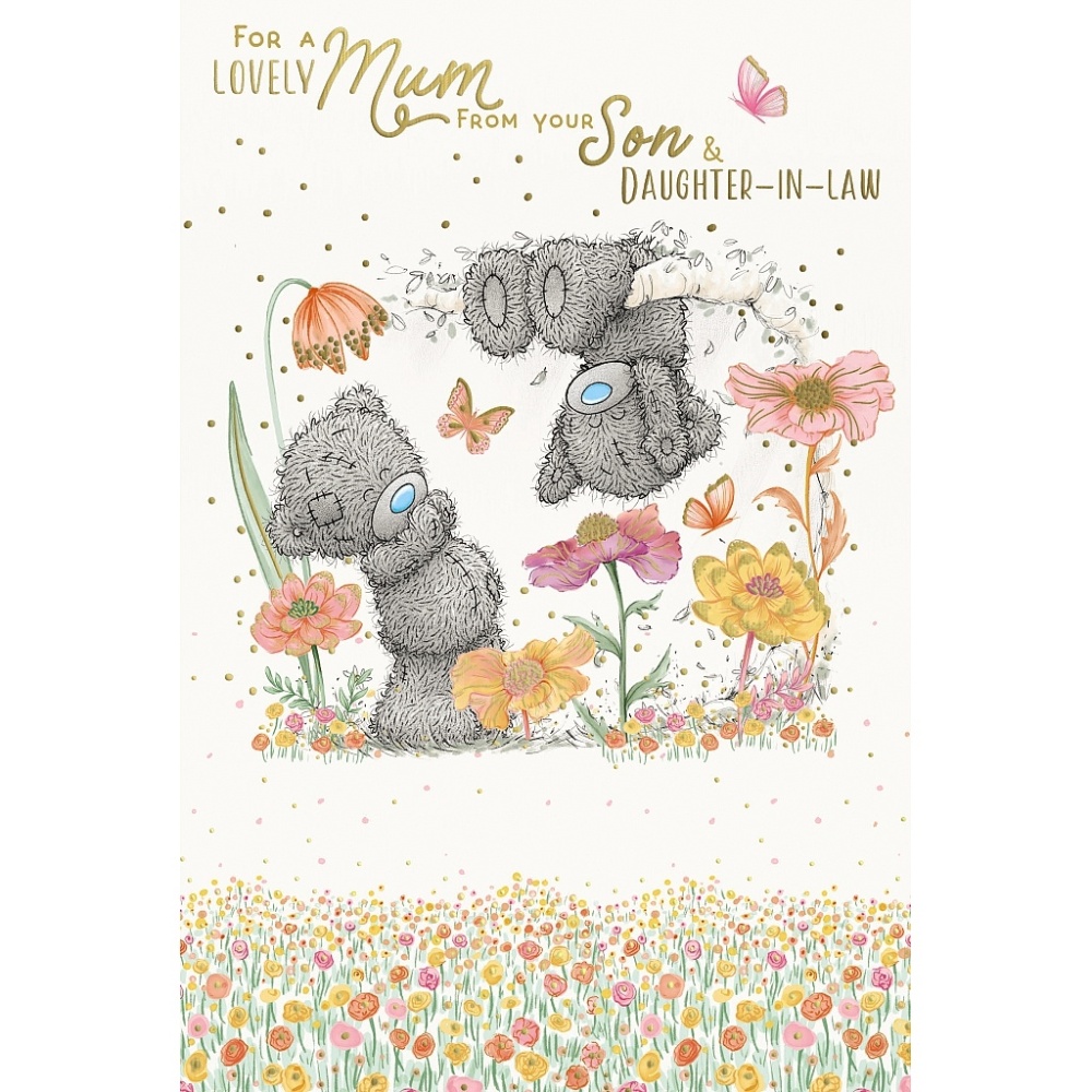 Me to You Tatty Teddy Mum From Son & Daughter In Law Mother's Day Card ...