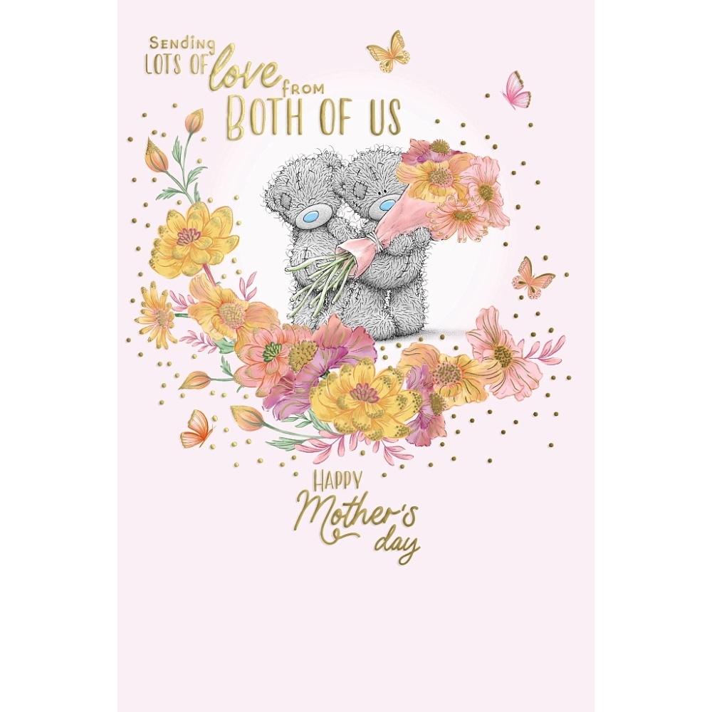 Me to You Mum From Both of Us Mother's Day Card - threelittlebears.co.uk