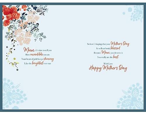 Happy Mother's Day Mum from Your Son Greetings Card - threelittlebears ...
