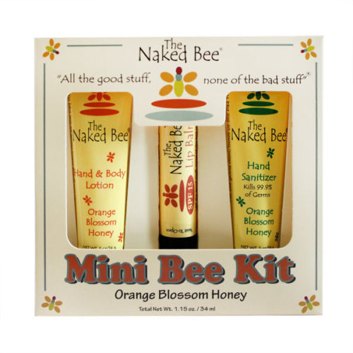 The Naked Bee - Orange Blossom Mini Bee Travel Kit