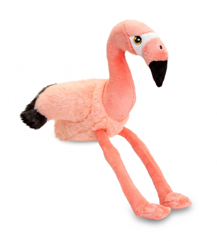 Keel Toys Keeleco 16cm Eco-Friendly Flamingo Soft Toy Plush.
