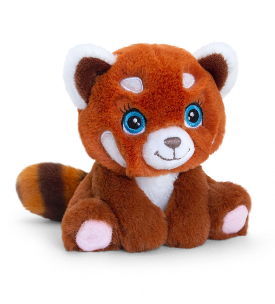 Keel Toys Keeleco Red Panda 16cm Adoptable World Eco Plush Soft Toy -  