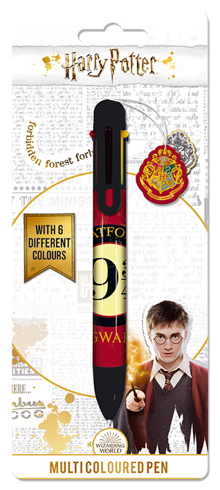 Harry Potter Platform 9 3/4 - 6 colours in 1 Multi Coloured Pen