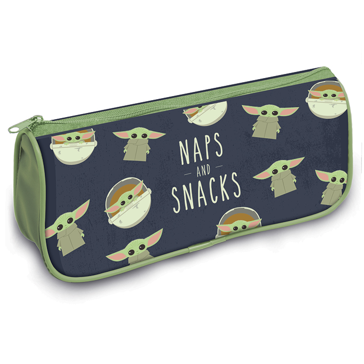 Star Wars The Mandalorian Naps and Snacks Pencil Case