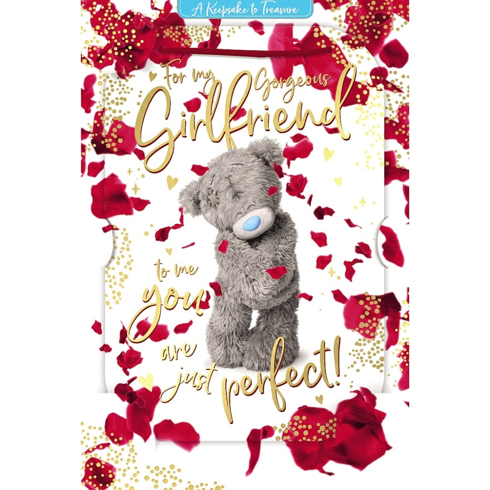 Me to You Gorgeous Girlfriend Valentines 3D Day Card Tatty Teddy ...