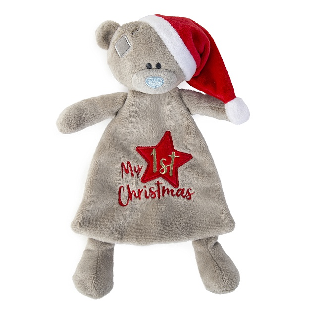 Me to You My 1st Christmas Tiny Tatty Teddy Comforter Blankie Soother