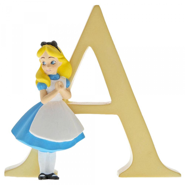 Enchanting Disney Collection Alphabet Letters - A - Alice in Wonderland
