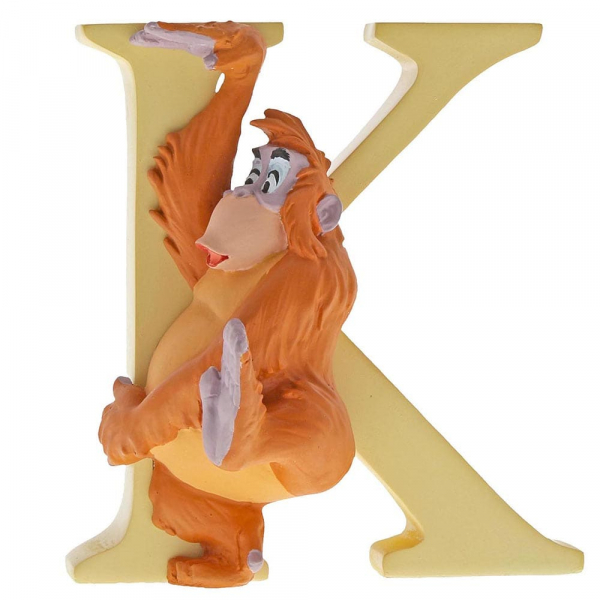 Enchanting Disney Collection Alphabet Letters - K - King Louie