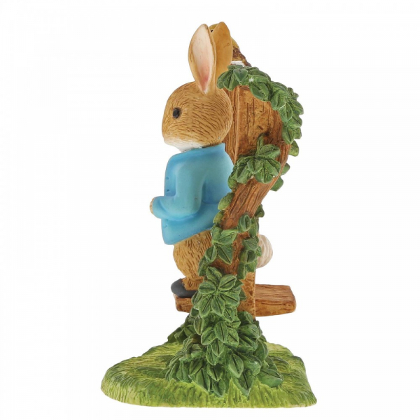 Beatrix Potter Peter Rabbit Wooden Stile with Robin Figurine Ornament ...