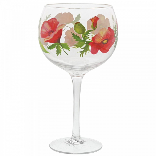 Poppies Copa Gin Glass - Ginology