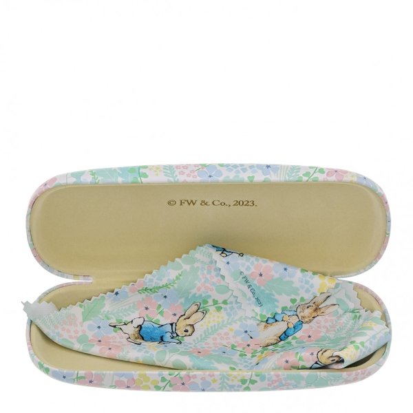 Peter Rabbit English Garden Glasses Case - threelittlebears.co.uk