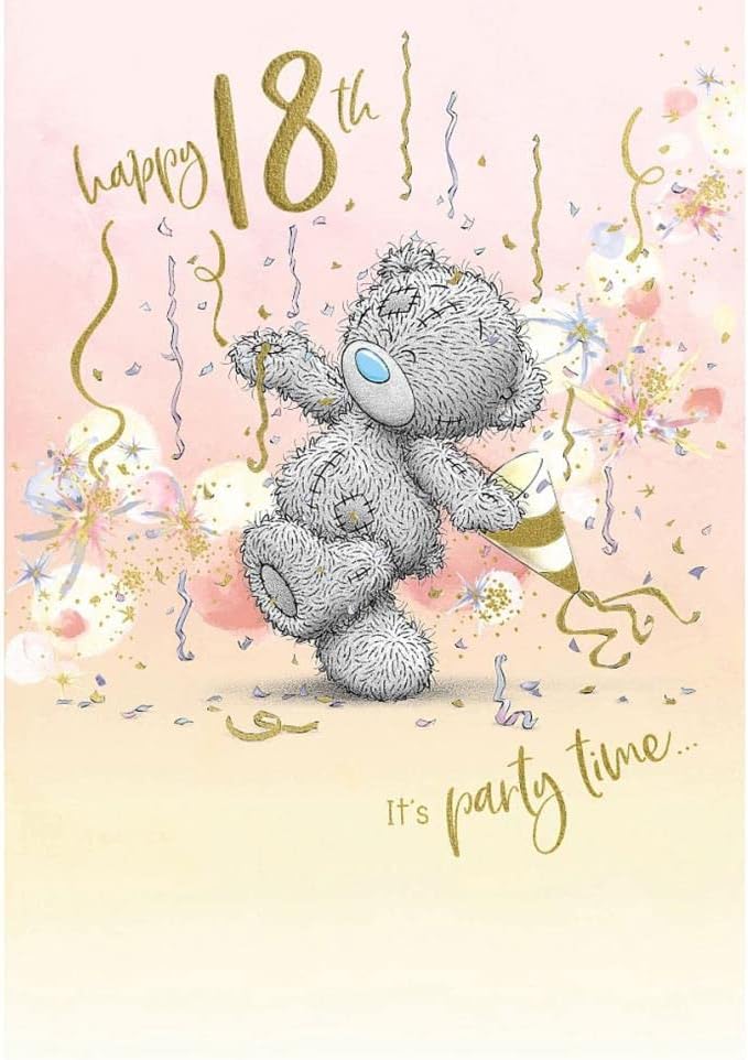 Me to You Happy 18th Birthday Card
