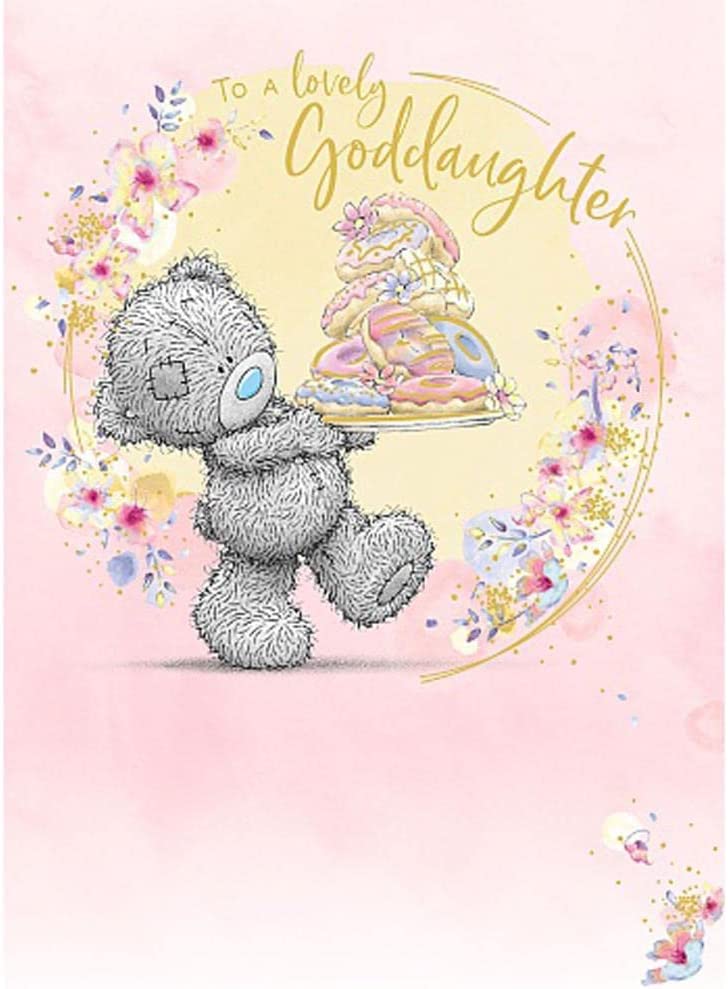 Me to You Lovely Goddaughter Birthday Greetings Card