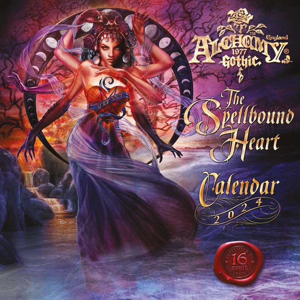 alchemy-gothic-the-spellbound-heart-2024-calendar-threelittlebears-co-uk