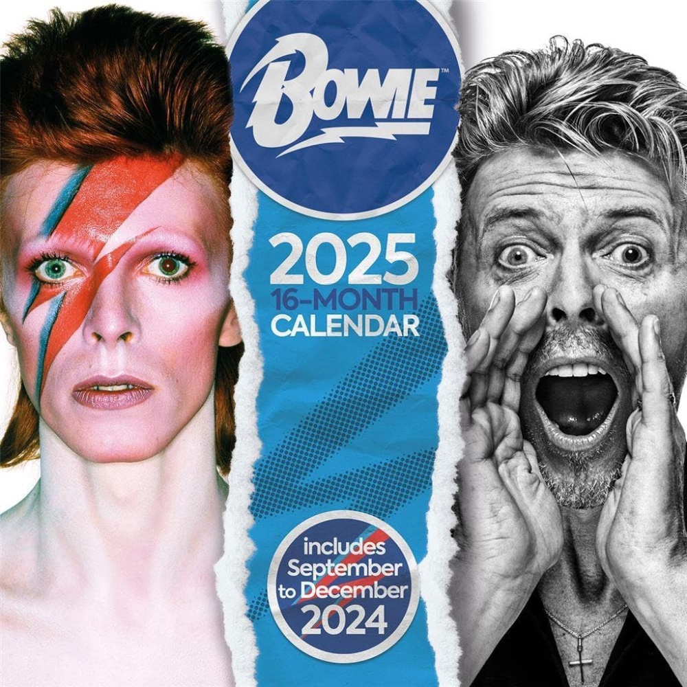 David Bowie Official 2025 Wall Calendar threelittlebears.co.uk