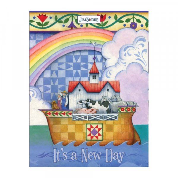 It's A New Day Lined Hardback Journal - Jim Shore