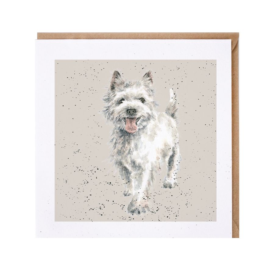 Wrendale Designs Macbeth West Highland Terrier - Westie Greeting Card