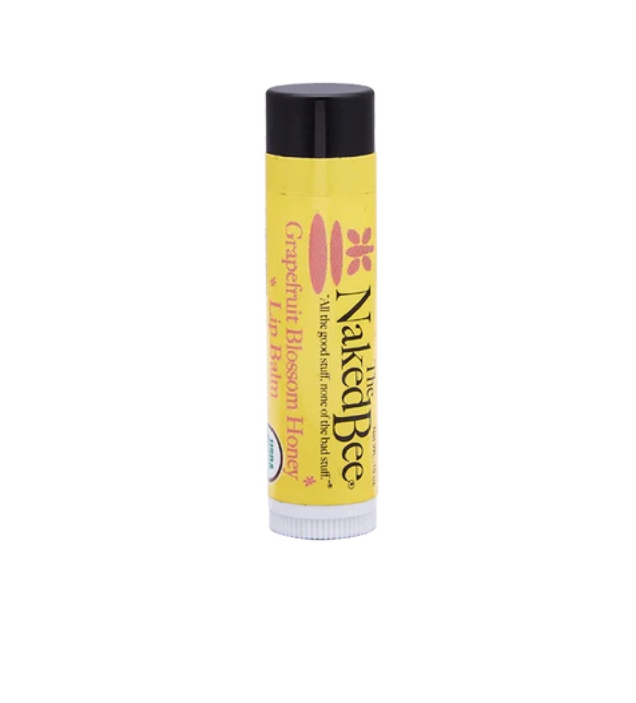 Naked Bee Grapefruit Blossom Honey Lip Balm - threelittlebears.co.uk