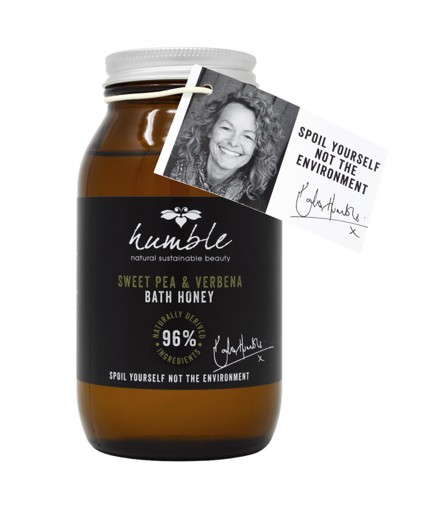 Humble Natural Beauty Sweet Pea & Verbena Bath Honey 275ml Kate Humble
