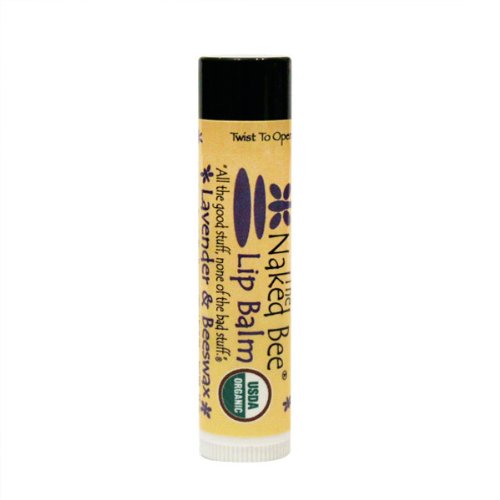 The Naked Bee Lavender & Beeswax Absolute Organic Lip Balm ...